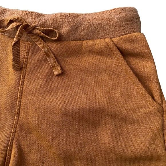 Free People Movement Burnt Orange High Waist Fleece Lined Shorts Extra Small XS - Picture 8 of 16